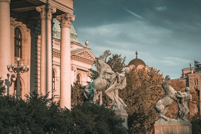Belgrade Panoramic City Tour - House of the National Assembly area: Belgrade’s center of power