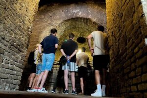 Belgrade Underground Tour w/ Sparkling Wine Along the River - Roman remnants and that Roman well stop (with Hitchcock trivia)
