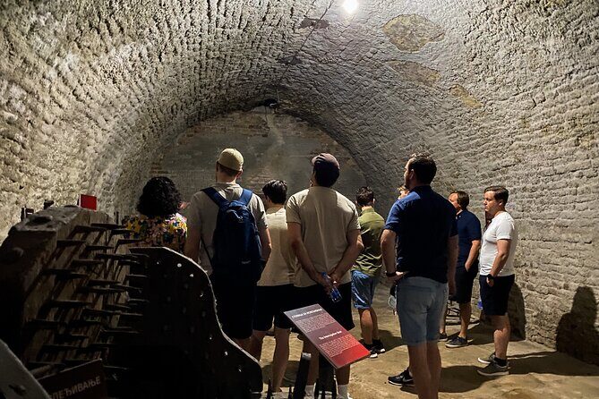 Belgrade Underground Tour w/ Sparkling Wine Along the River - Austrian gunpowder warehouse: where you can touch the cave walls