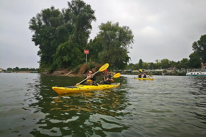Belgrade War Island Kayak Tour - Danube River stop: views and an easy warm-up