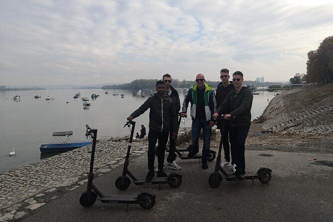 E-Scooter Serbian Food Tour - Riding the Danube along Zemun Quay