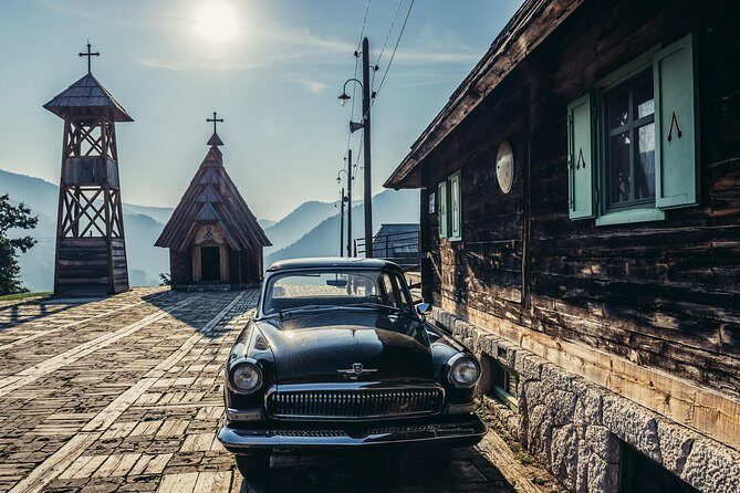 From Belgrade: Best of West (Drina House, Drvengrad & Sargan 8) - Stop 3: Mokra Gora Wooden Village (Drvengrad) and Emir Kusturica’s Film-Set Look