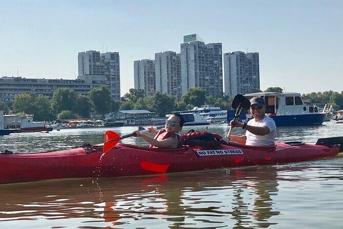 Great War Island Kayak Adventure - Great War Island kayaking turns Belgrade into a water playground