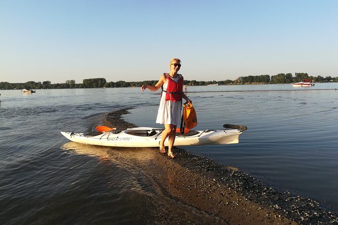 Great War Island Kayak Adventure - The Lido beach stop: a shore break that feels earned