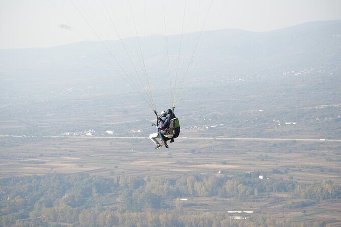 Paragliding Tandem Flight Experience in Sokobanja - Acrobatics and Steering: How Much Control Do You Get?