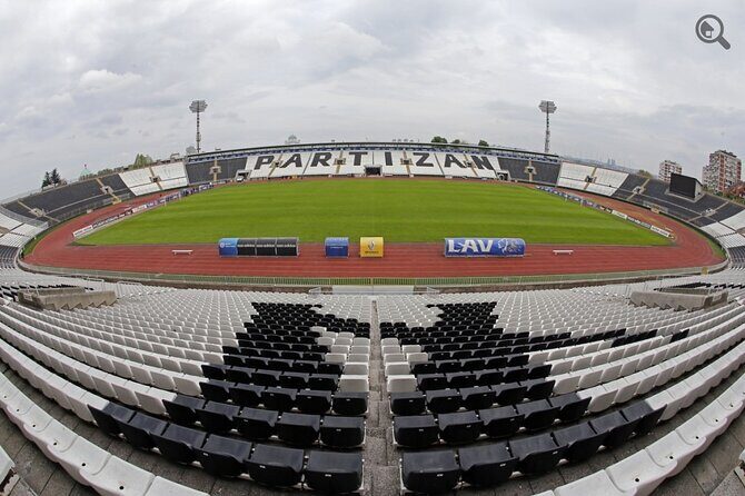 Private Red Star-Partizan Stadium Tour in Belgrade - Dedinje: Red Star Fan Stories in the Hillside Neighborhood
