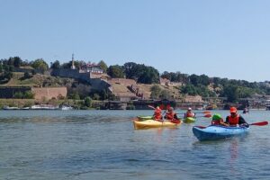 Self-guided kayak tour in Belgrade - Getting to the Start: Kej Oslobođenja 11a at 10:30 am